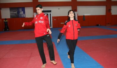 Bitlisli para tekvandocular dünya şampiyonluğunda ve olimpiyatta zirveyi hedefliyor