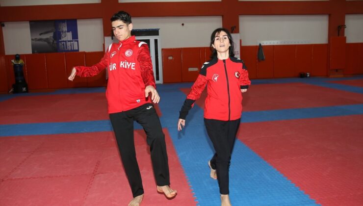 Bitlisli para tekvandocular dünya şampiyonluğunda ve olimpiyatta zirveyi hedefliyor